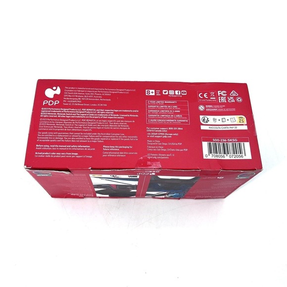 Nintendo Switch PDP REMATCH Zelda GLOW Controller & Travel Case Bundle - Picture 4 of 8